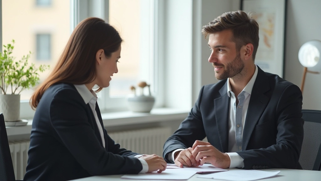 Professionell miljö med fokuserade medarbetare som samarbetar vid ett modernt skrivbord